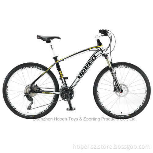 Disc Brake Mountain Bicycle with 30 Speed Aluminium Alloy